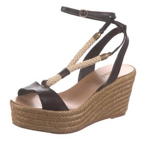 Chloé leather platform sandals